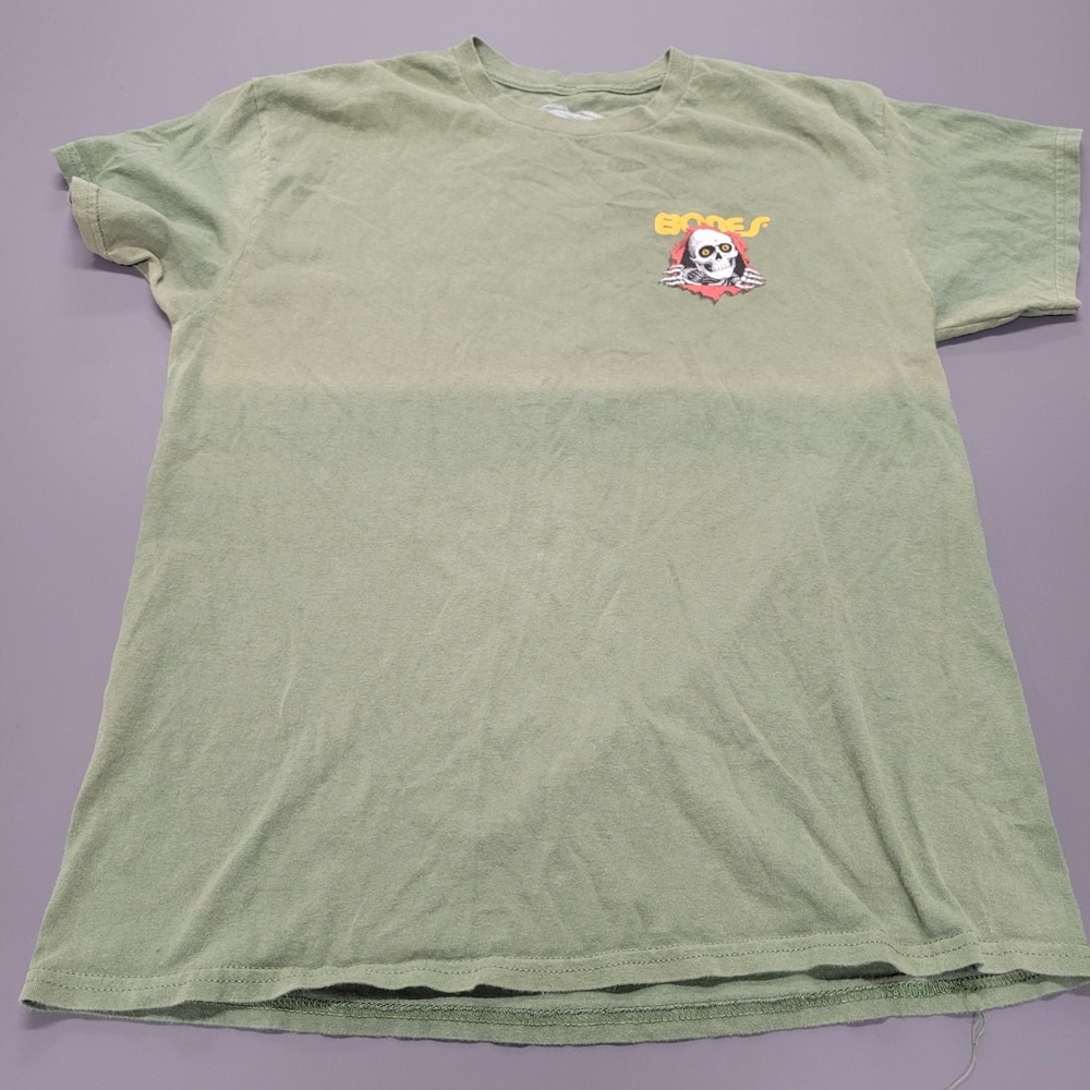 Powell Peralta "BONES" Vintage well worn and faded T shirt size L